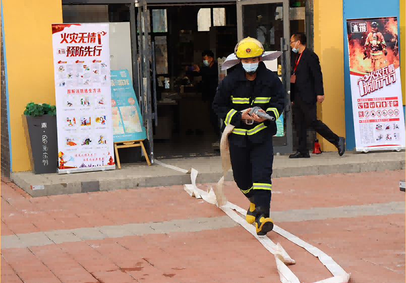 鼎盛·元寶街開展消防安全教育及演練